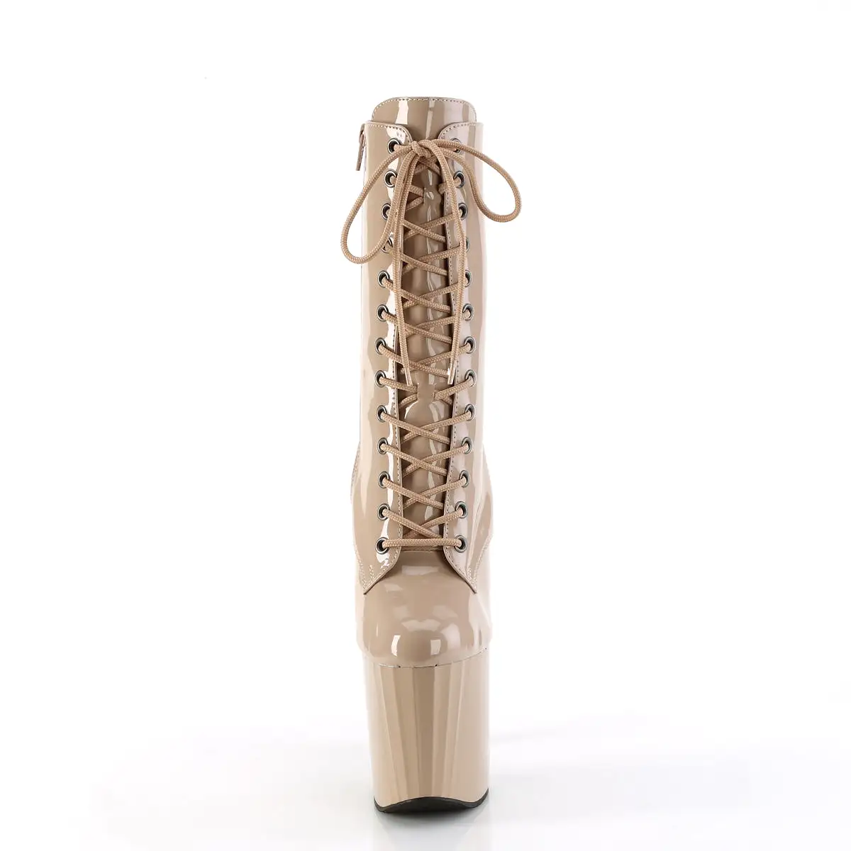 7 Inch Heel ENCHANT-1040 Nude Patent