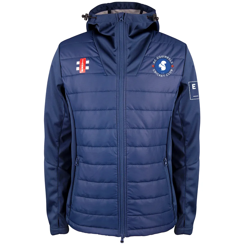 AC Squirrels Gray Nicolls Pro Performance Full Zip Jacket