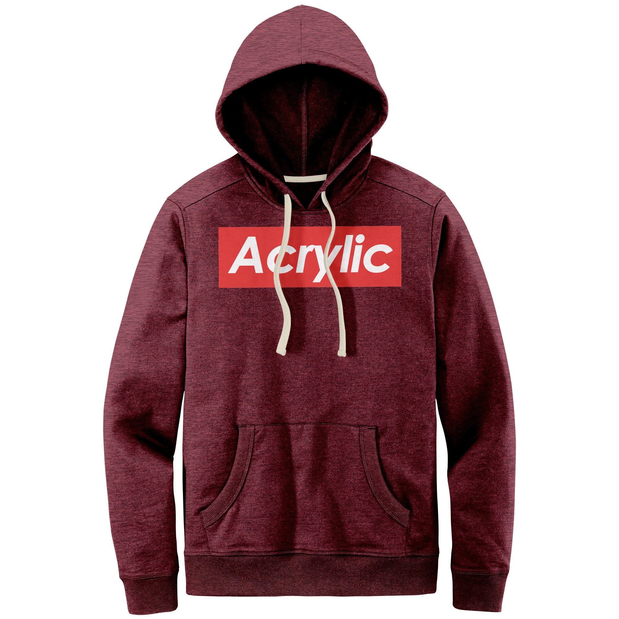 Acrylic Supreme-Themed Unisex Hoodie