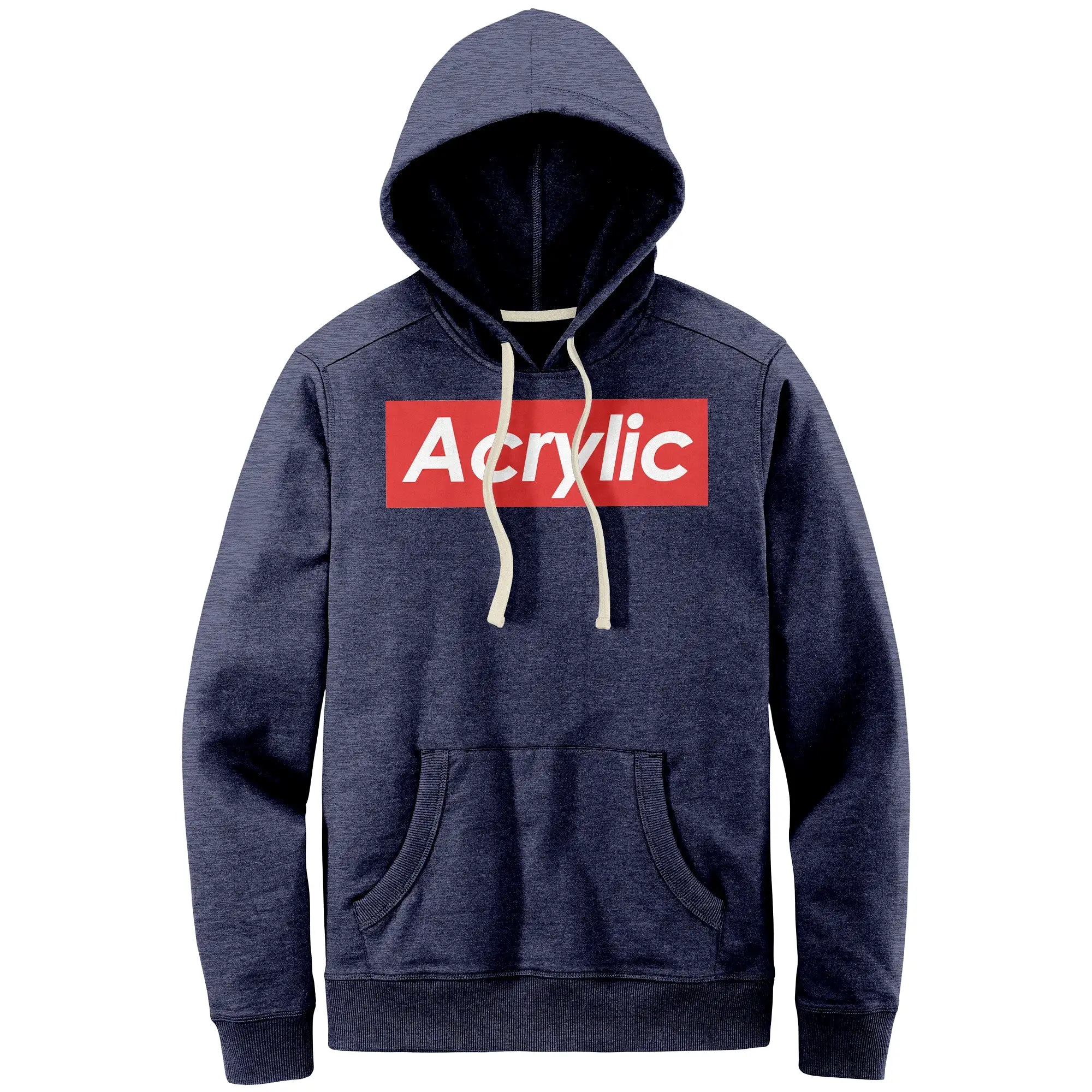 Acrylic Supreme-Themed Unisex Hoodie