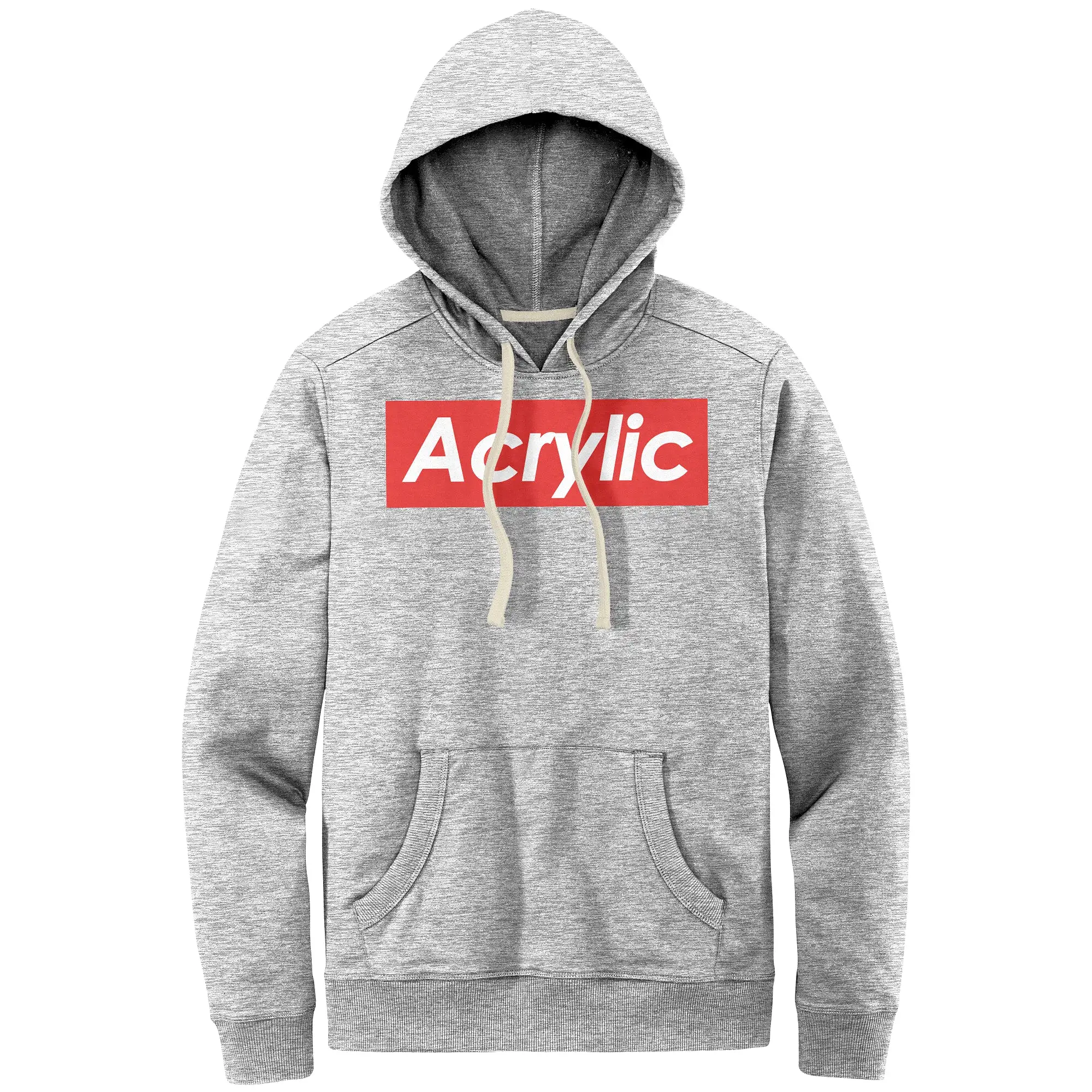 Acrylic Supreme-Themed Unisex Hoodie