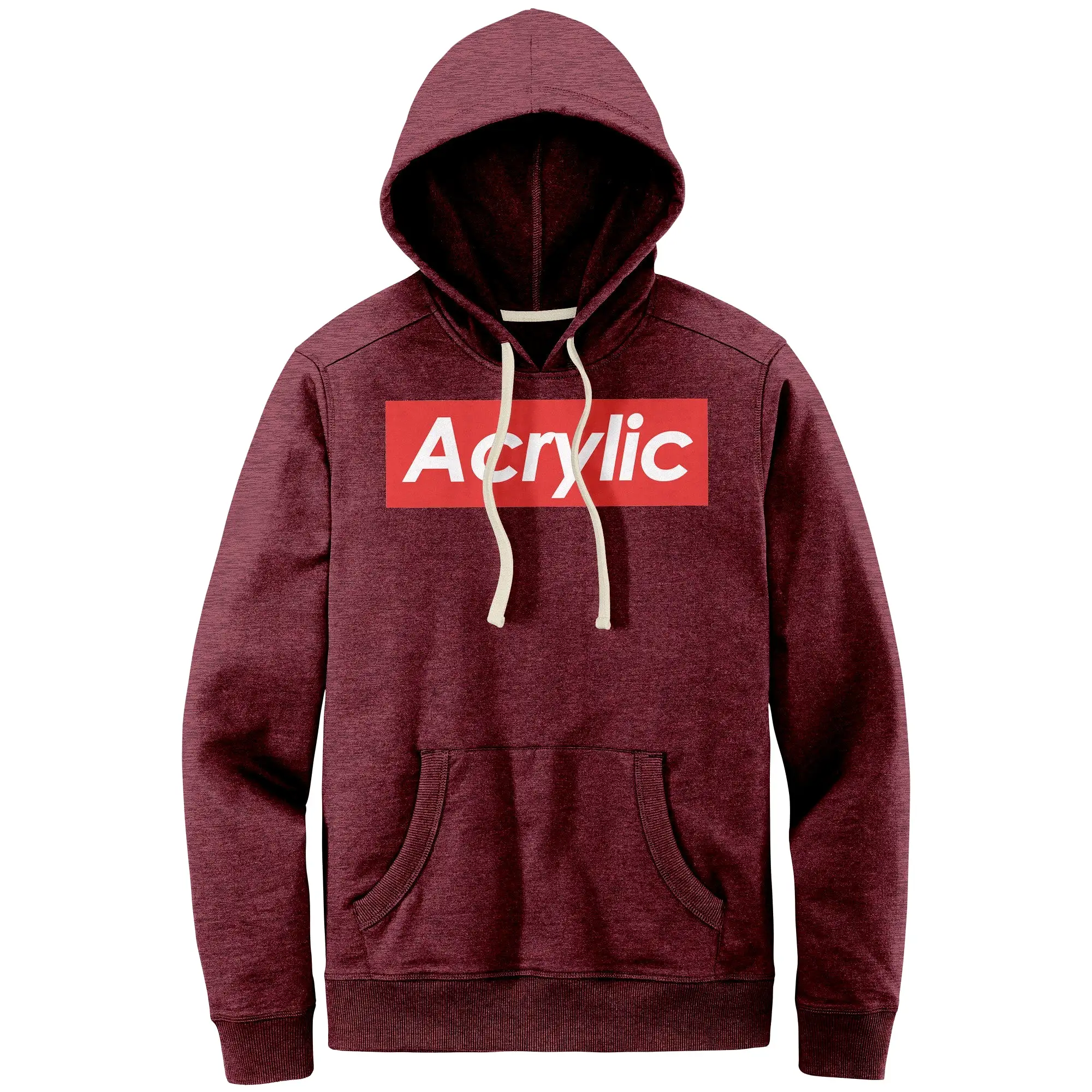 Acrylic Supreme-Themed Unisex Hoodie