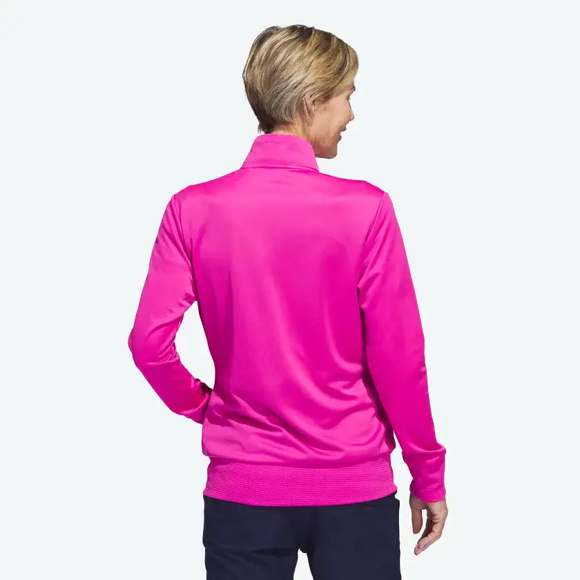 Adidas Textured Full Zip Jacket HS2470 Lucid Fuchsia