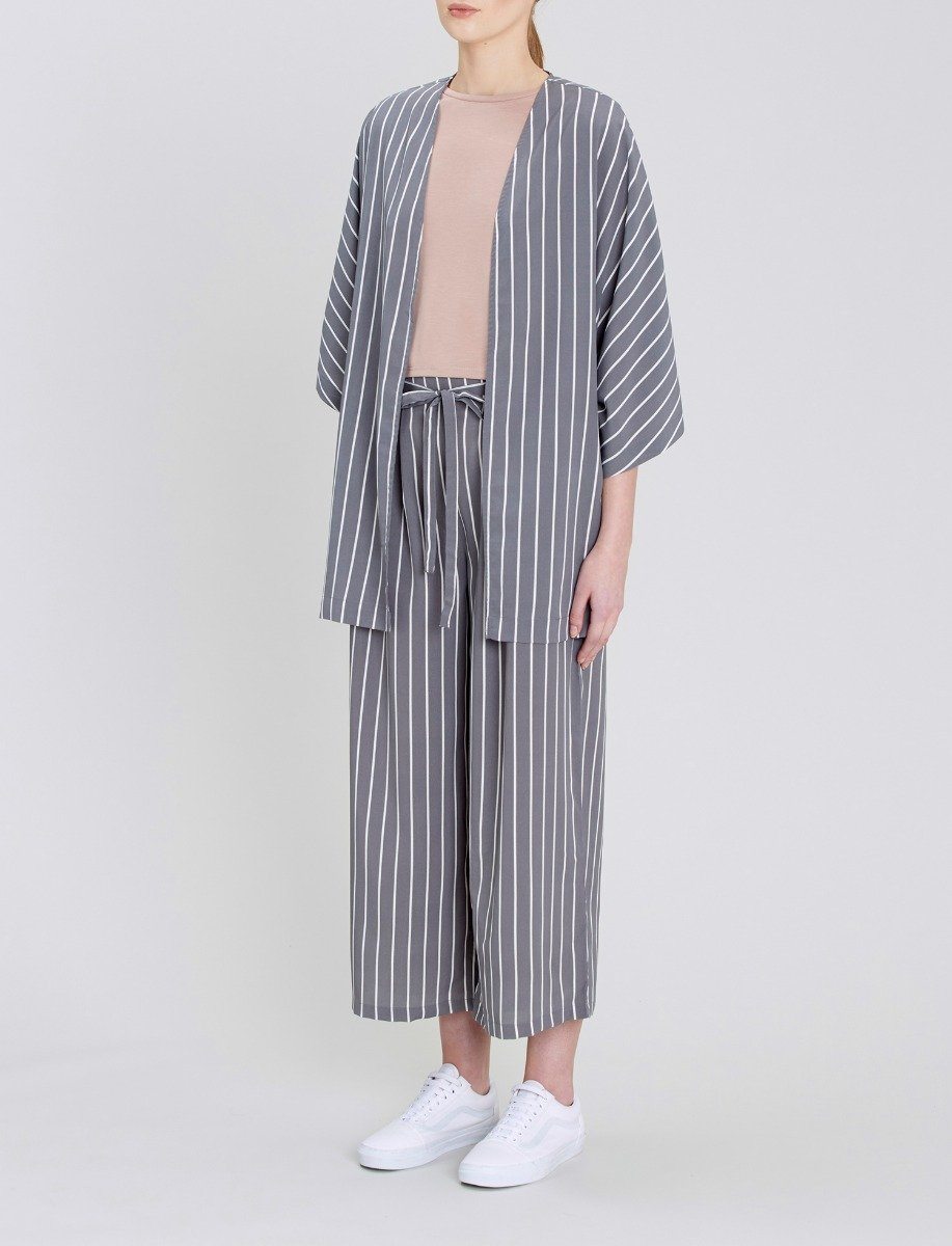 Aya Stripe Kimono Jacket