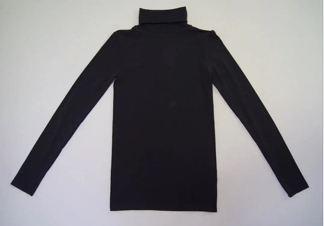 Bamboo basic one size turtle neck- various colours