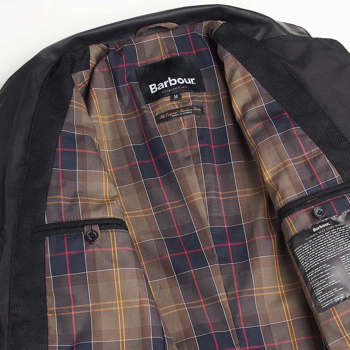 Barbour - Beacon Sports Wax Jacket in Black