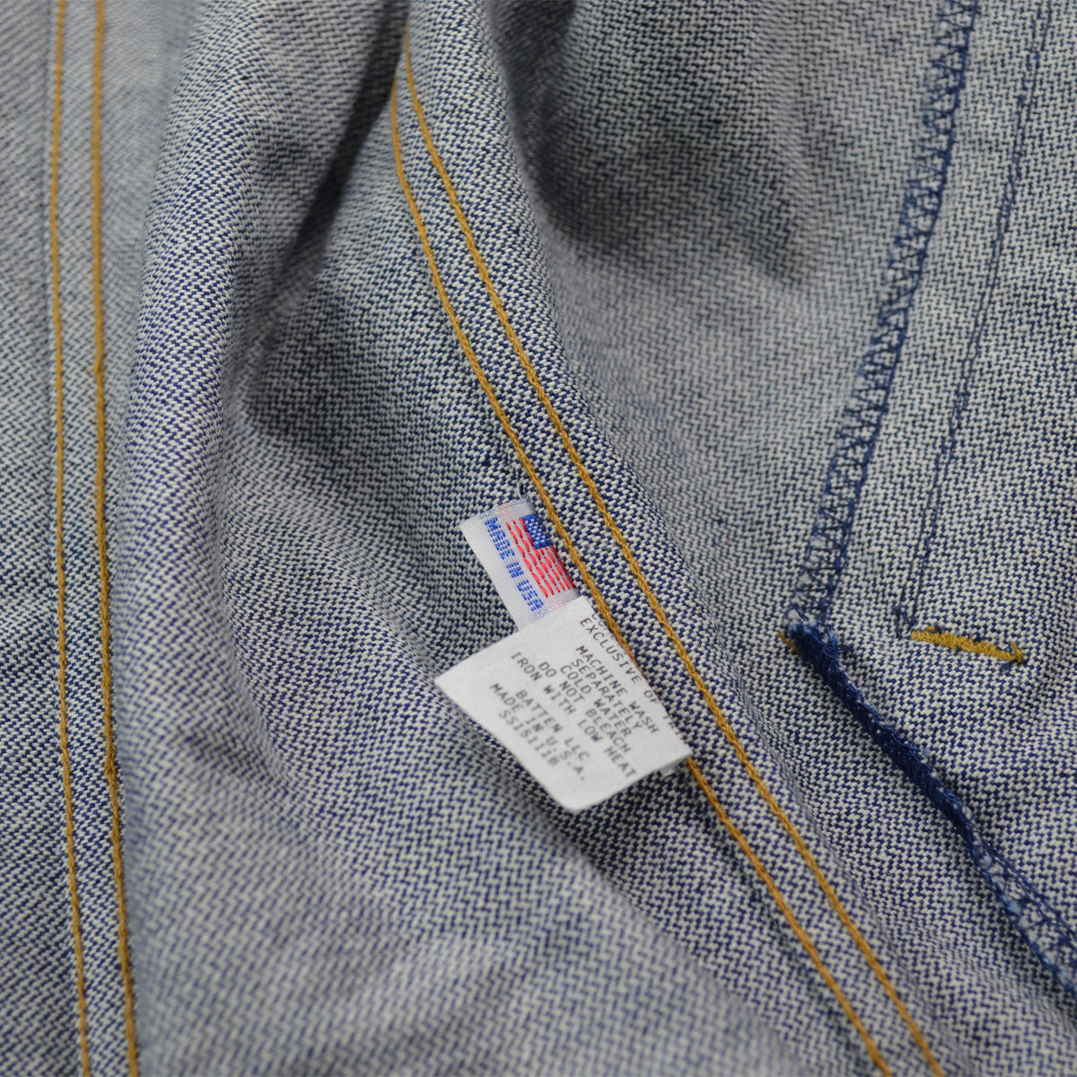 Battenwear - Zip Trucker Jacket - Broken Denim