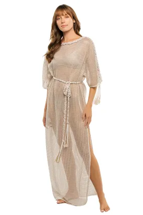 Belted Maxi Dress