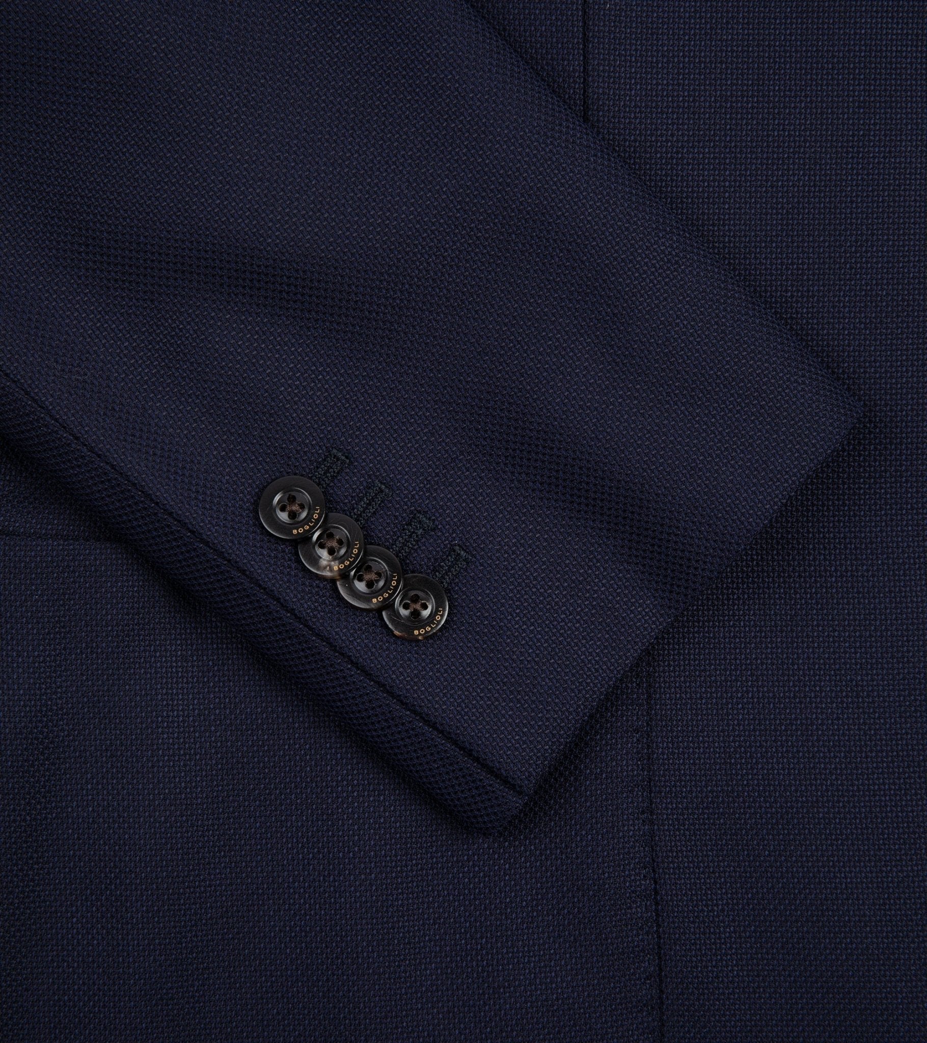 Boglioli for Trunk Wool Hopsack K Jacket: Navy