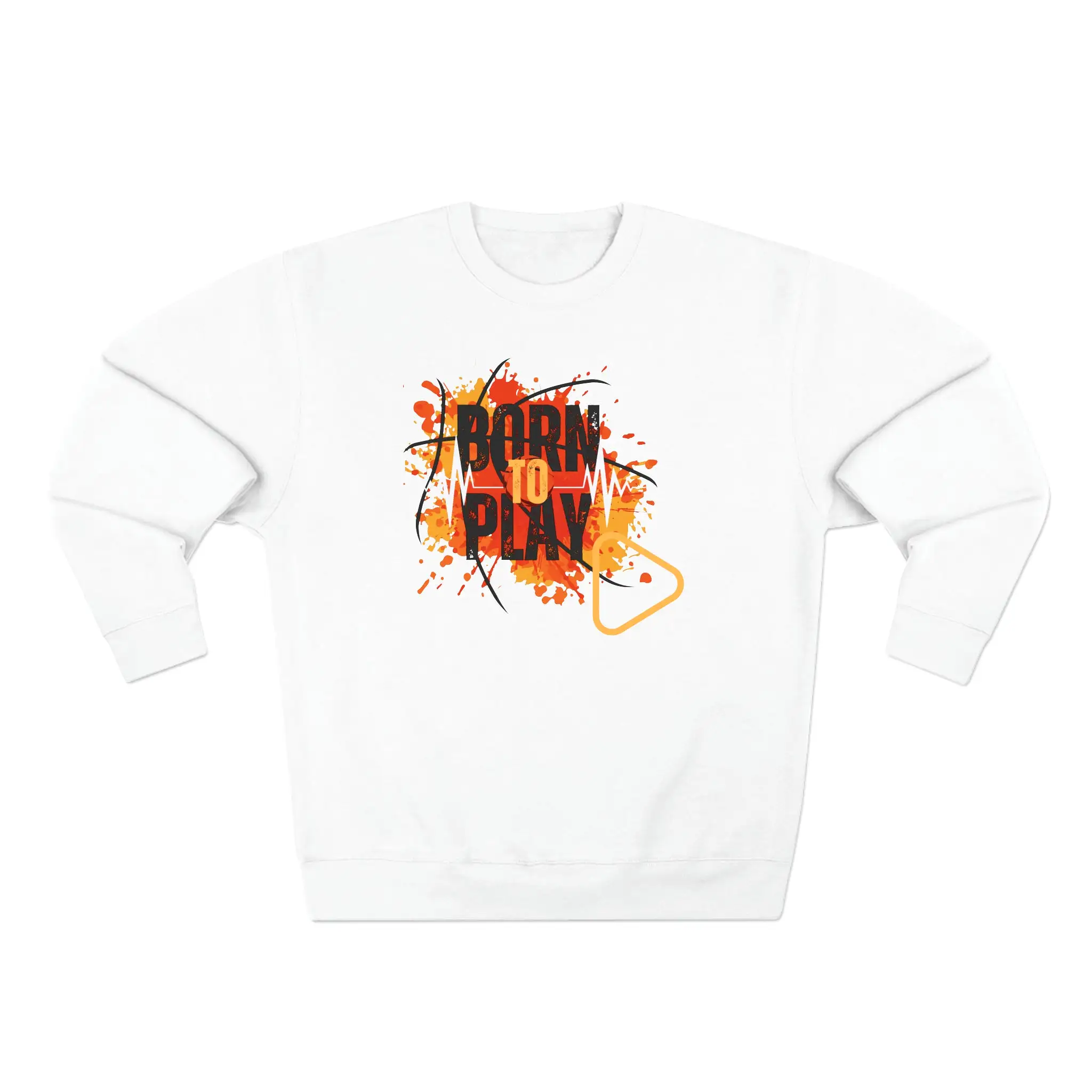 Born to play - Unisex Premium Crewneck Sweatshirt