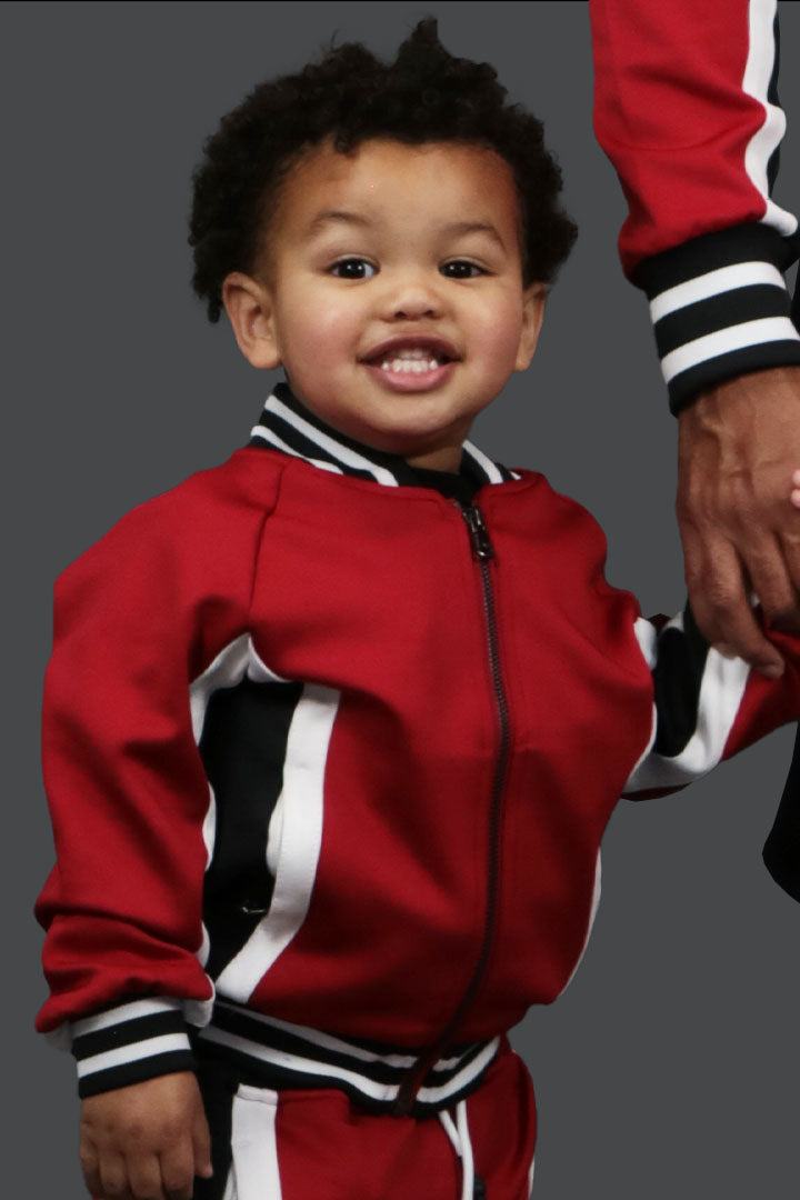 Boy's Chicago Basketball Varsity Athletic Track Jacket Jordan Craig