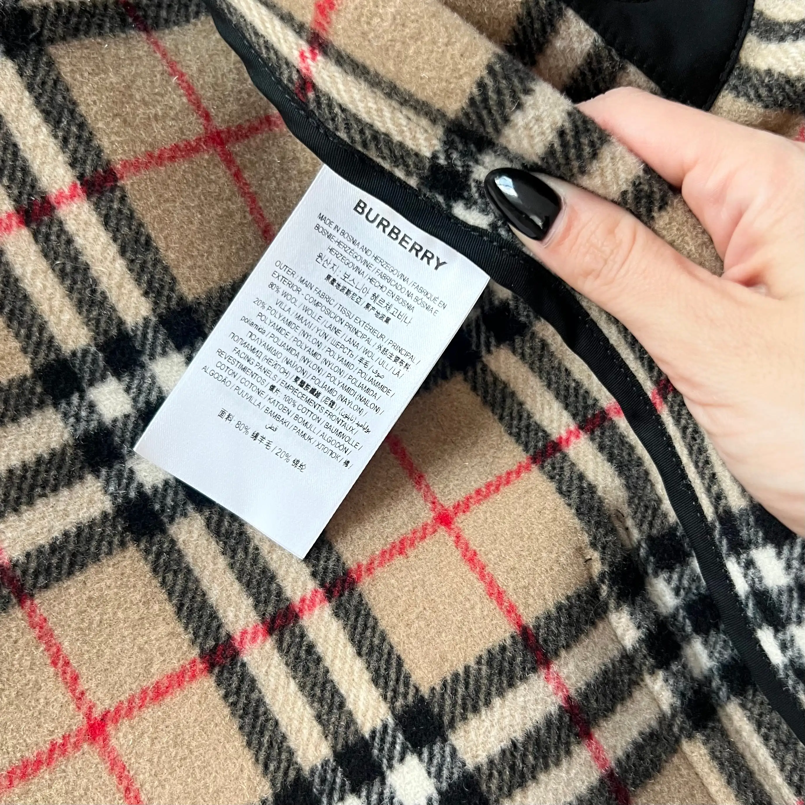 Burberry Brit Wool Jacket