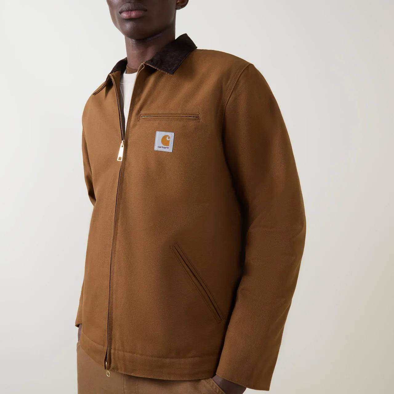 CARHARTT WIP Detroit Barn Jacket - Brown