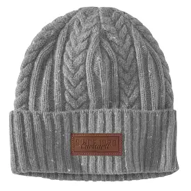 'Carhartt' Women's Rib Knit Fisherman Beanie - Asphalt Nep