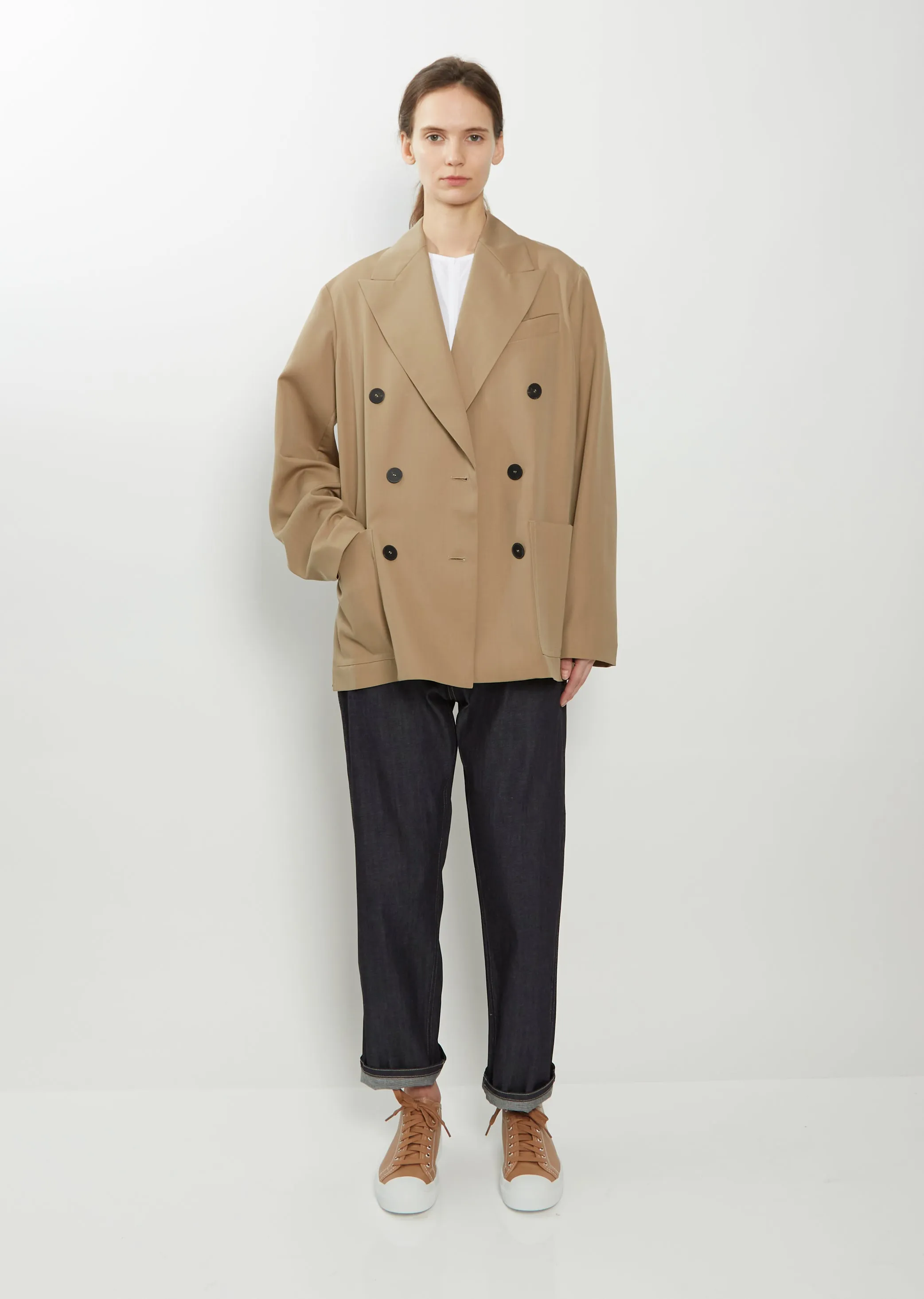 Catalina Wool Jacket — Sahara