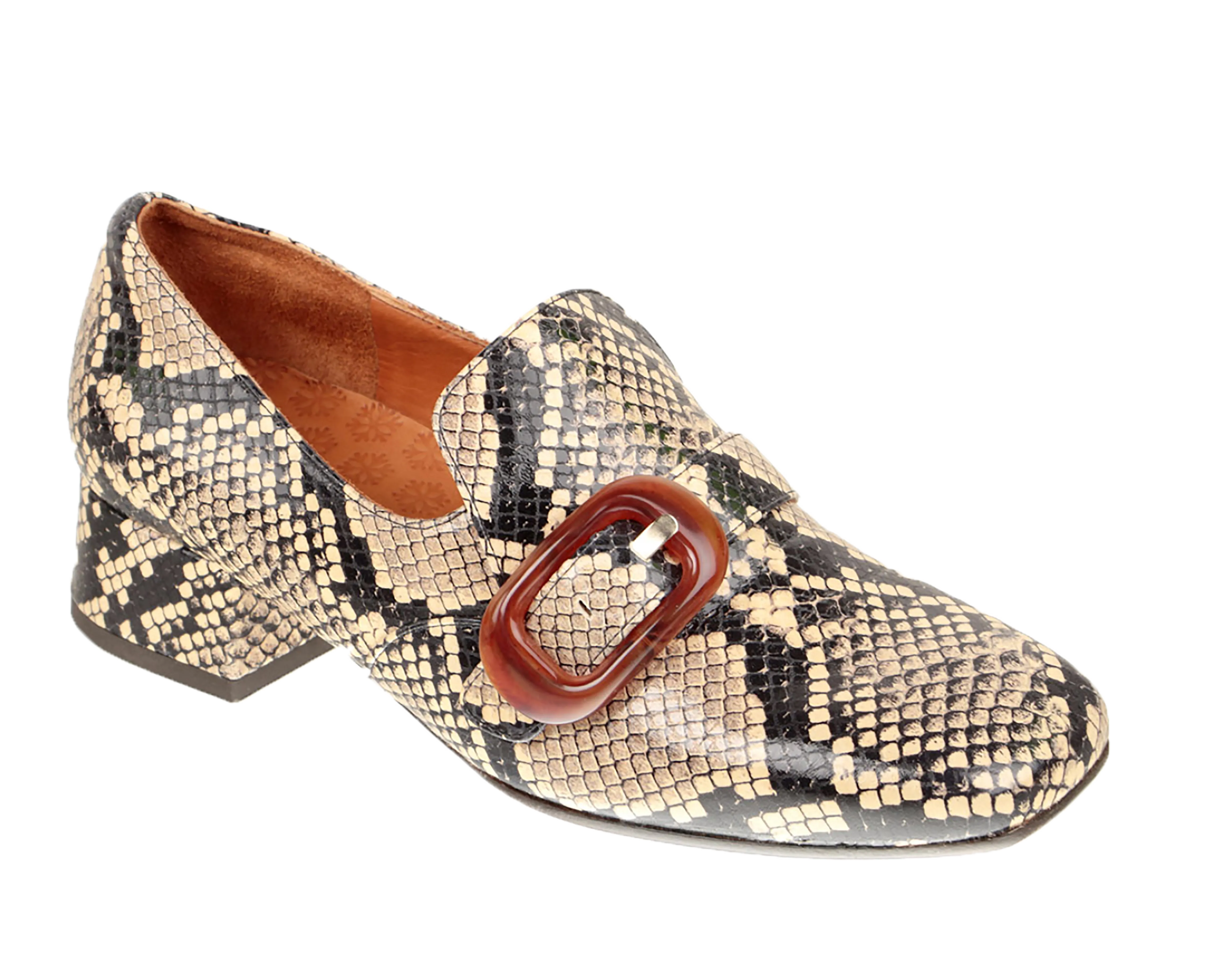 Chie Mihara Zazi Snakeskin Loafer