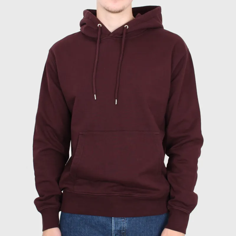 Colorful Standard Oxblood Red Classic Organic Hoodie