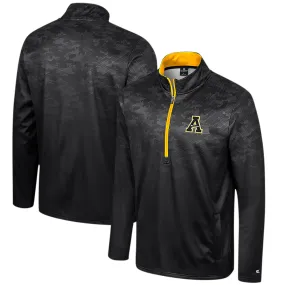 Colosseum  Appalachian State Mountaineers Black The Machine Half-Zip Jacket