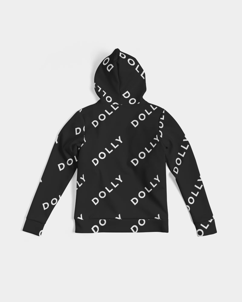 DOLLY REPEAT LOGO BLACK Women's Hoodie