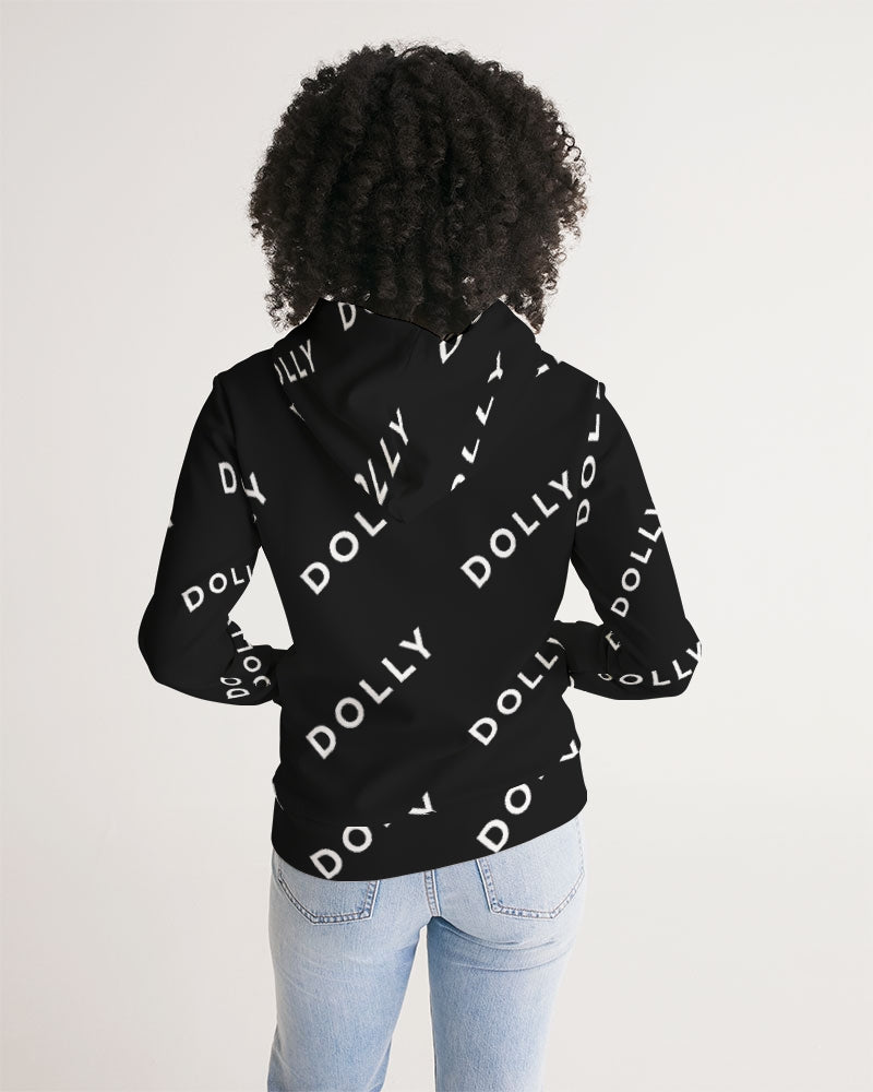 DOLLY REPEAT LOGO BLACK Women's Hoodie