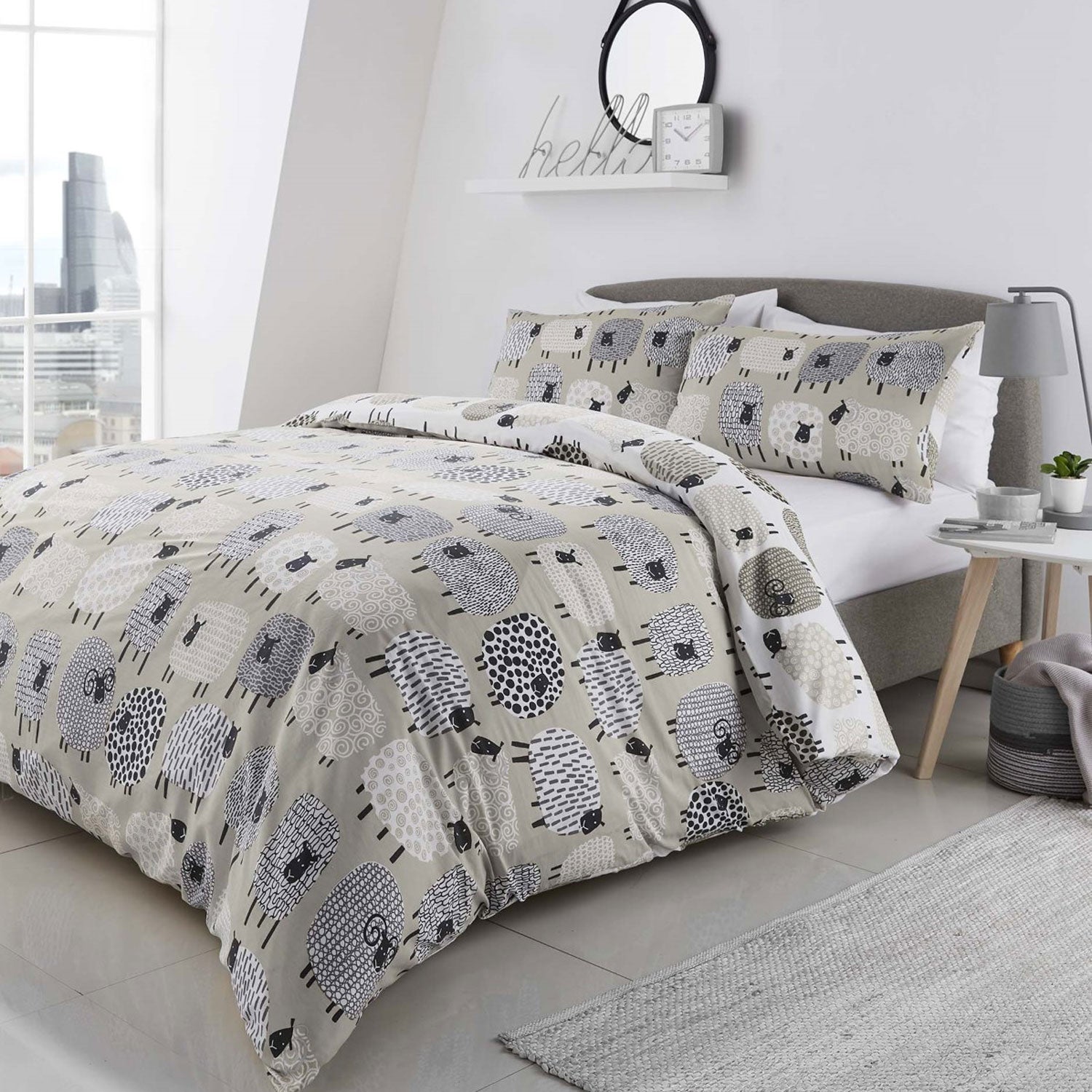 Dotty Sheep Duvet Cover Set