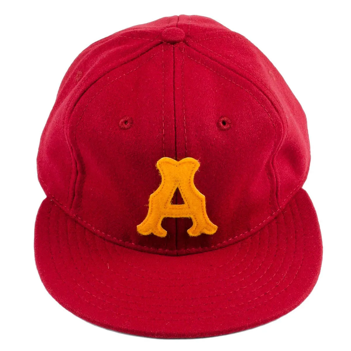 Ebbets - Amarillo Gold Sox 1961 Adjustable Cap - Burgundy Wool