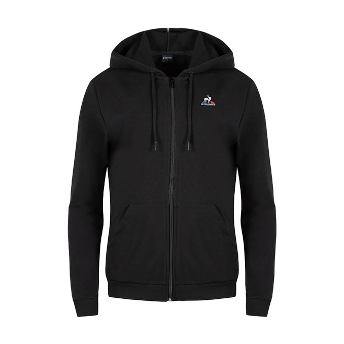 ESSENTIELS FULL ZIP HOODIE Woman Black