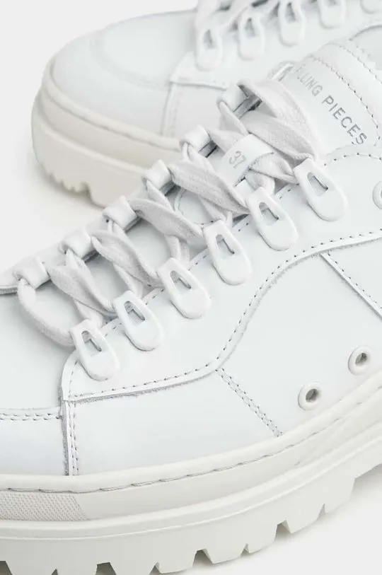 Filling Pieces leather sneakers Court Serrated white color 89128861042