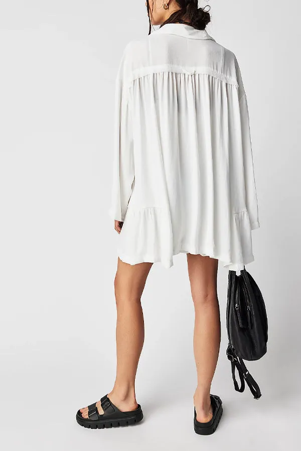 Free People Moonstruck Shirt Dress