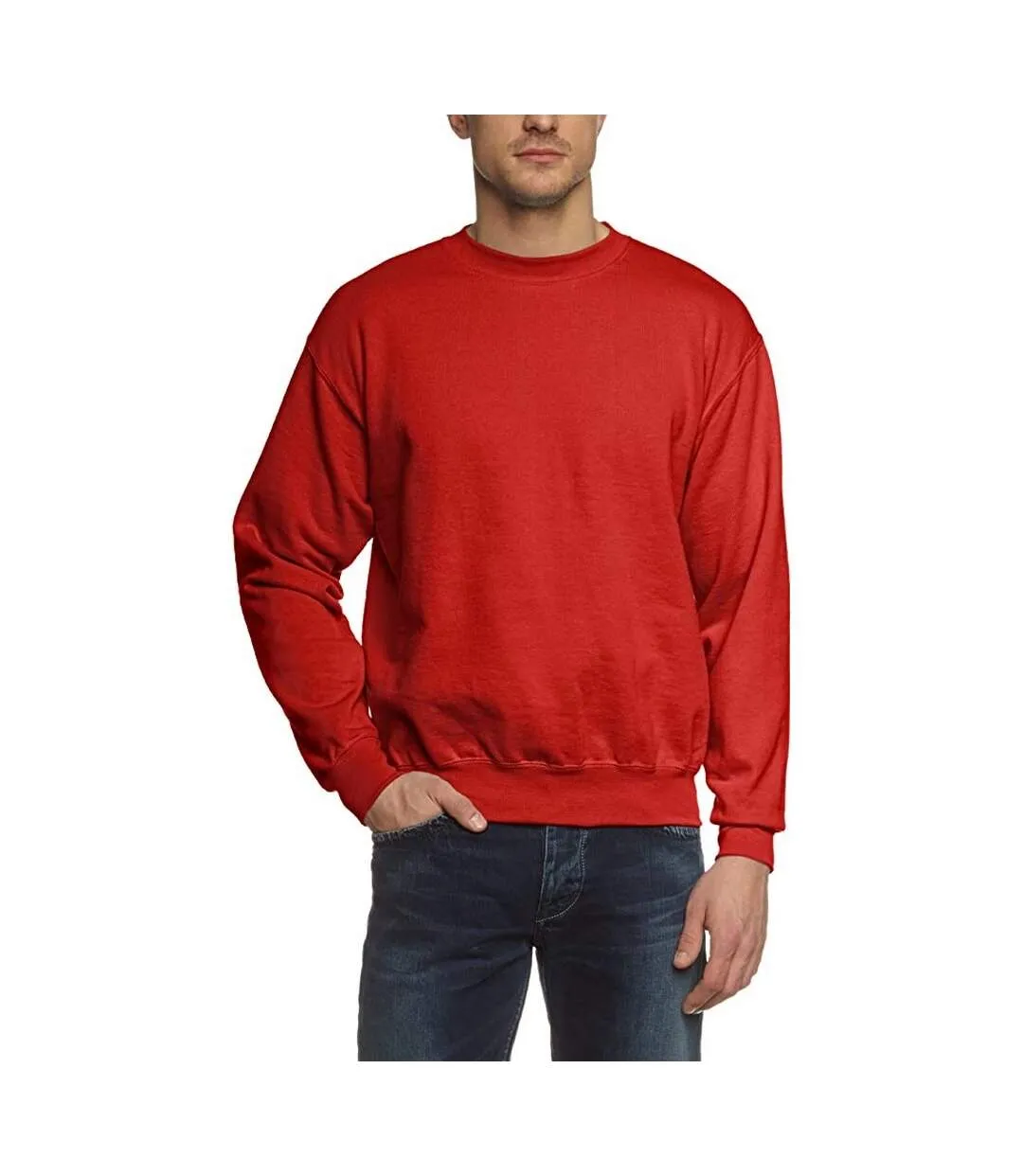 Fruit Of The Loom Unisex Premium 70/30 Set-In Sweatshirt (Red) - UTRW3159