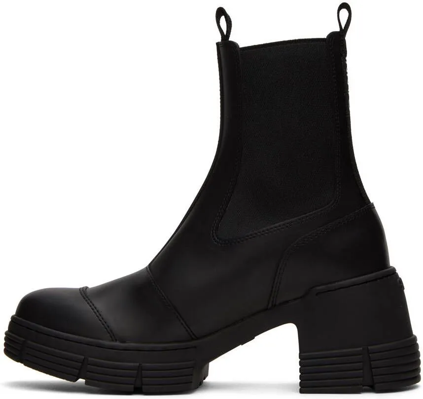 GANNI Black City Boots