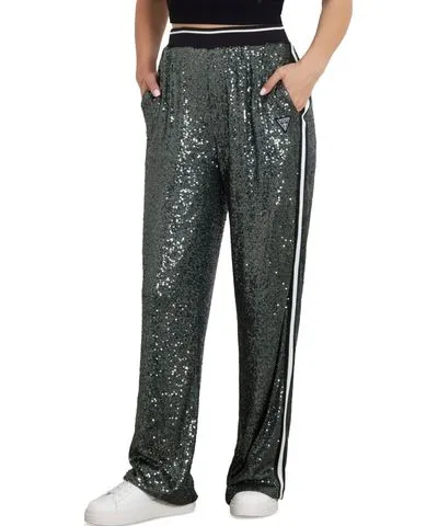 Guess Women's Sequined Track Pants