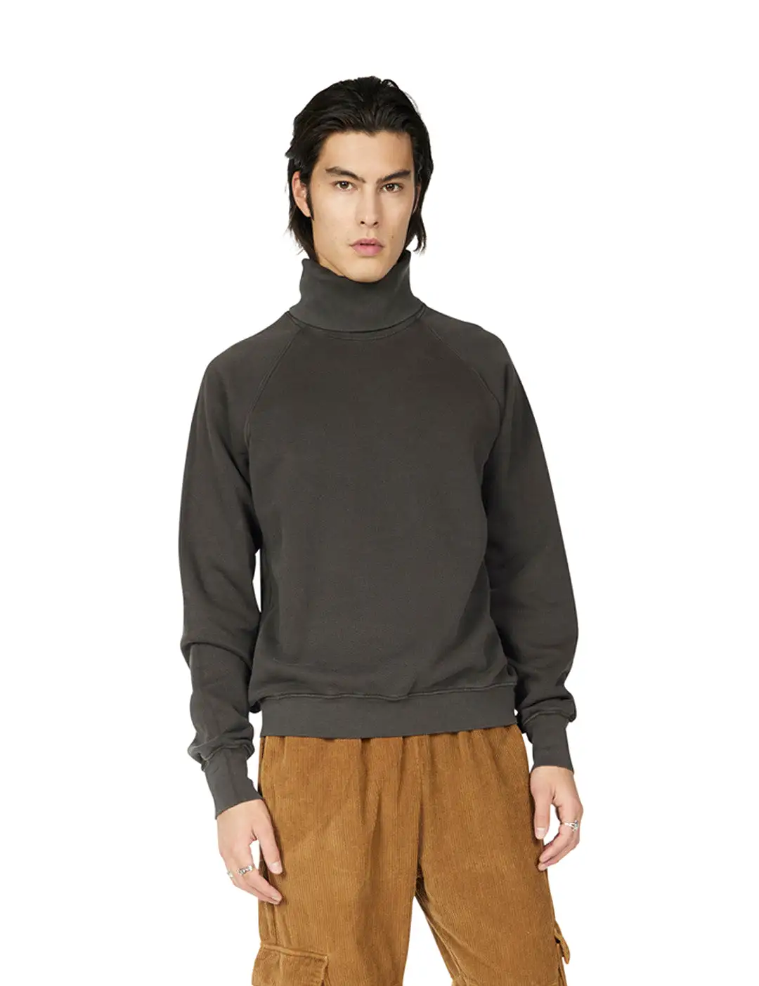 Heavyweight Raglan Turtle Neck