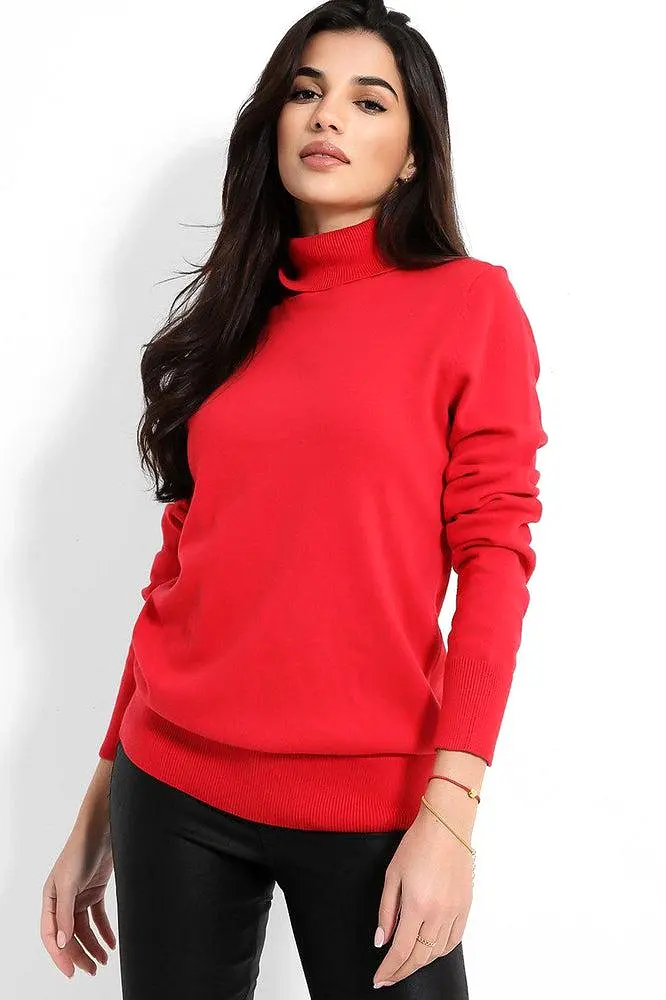 High Turtle Neck Pullover