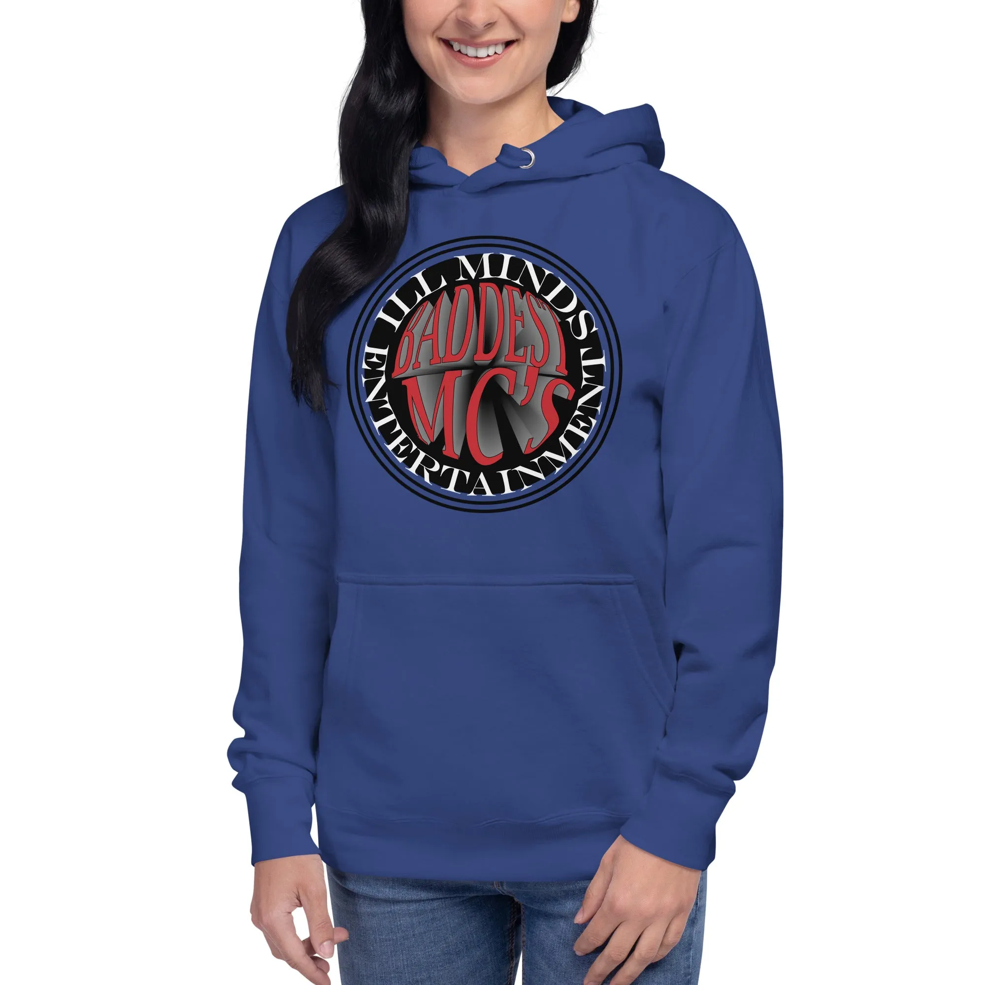 iLL Minds - Baddest MC's - 3D Unisex Hoodie