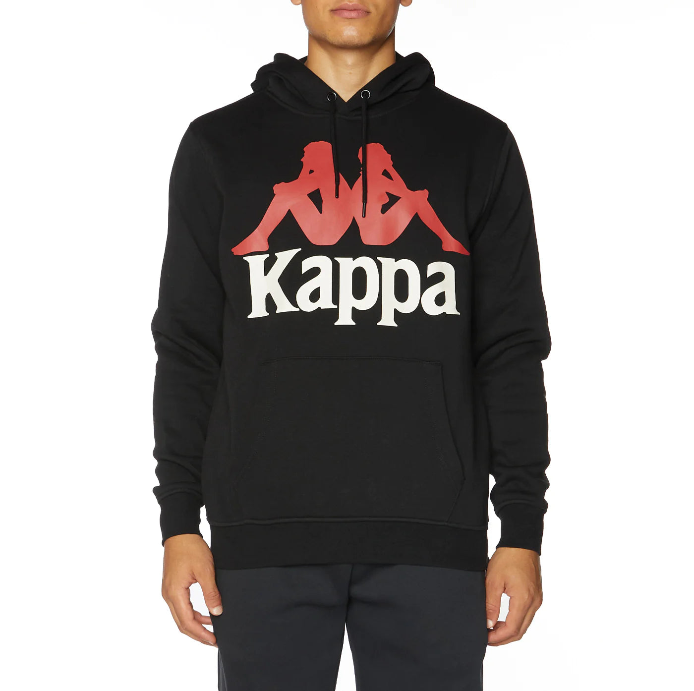 KAPPA Authentic Malmo 2 Pullover Hoodie - Black Combo