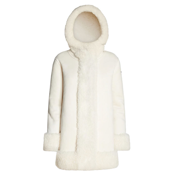 LAMB HOOD LADY JACKET Woman Sand