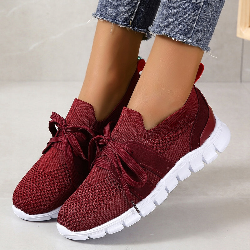 Libiyi Knitted Mesh Ultralight Tennis Sneakers