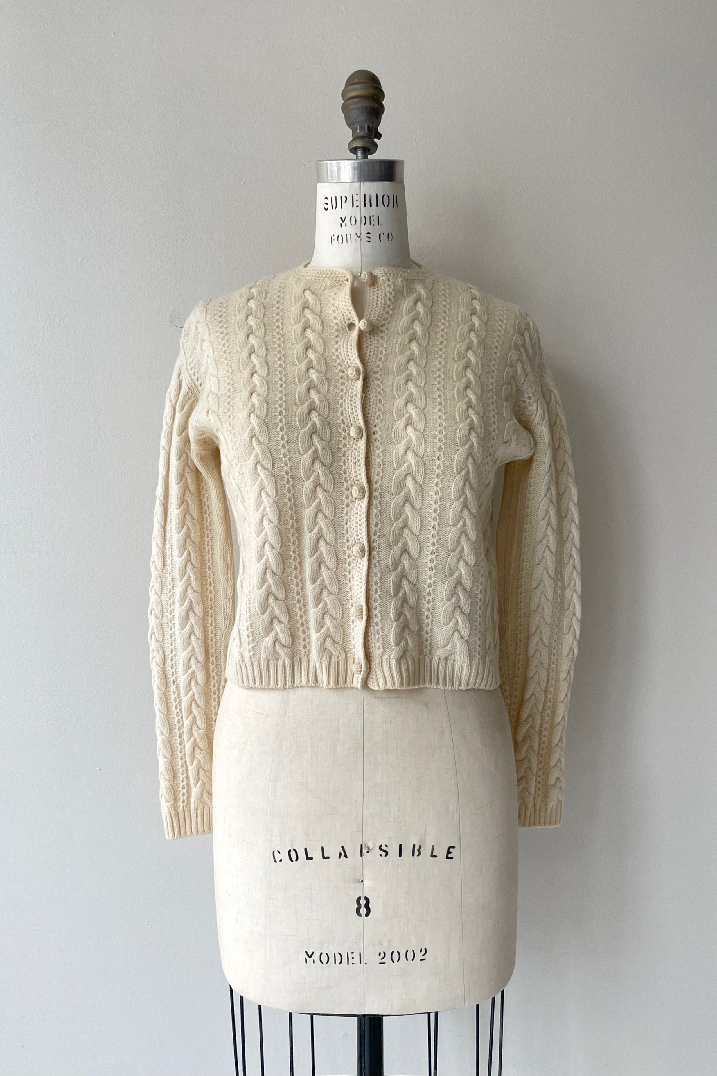 Lismaura Wool Cardigan | 1950s