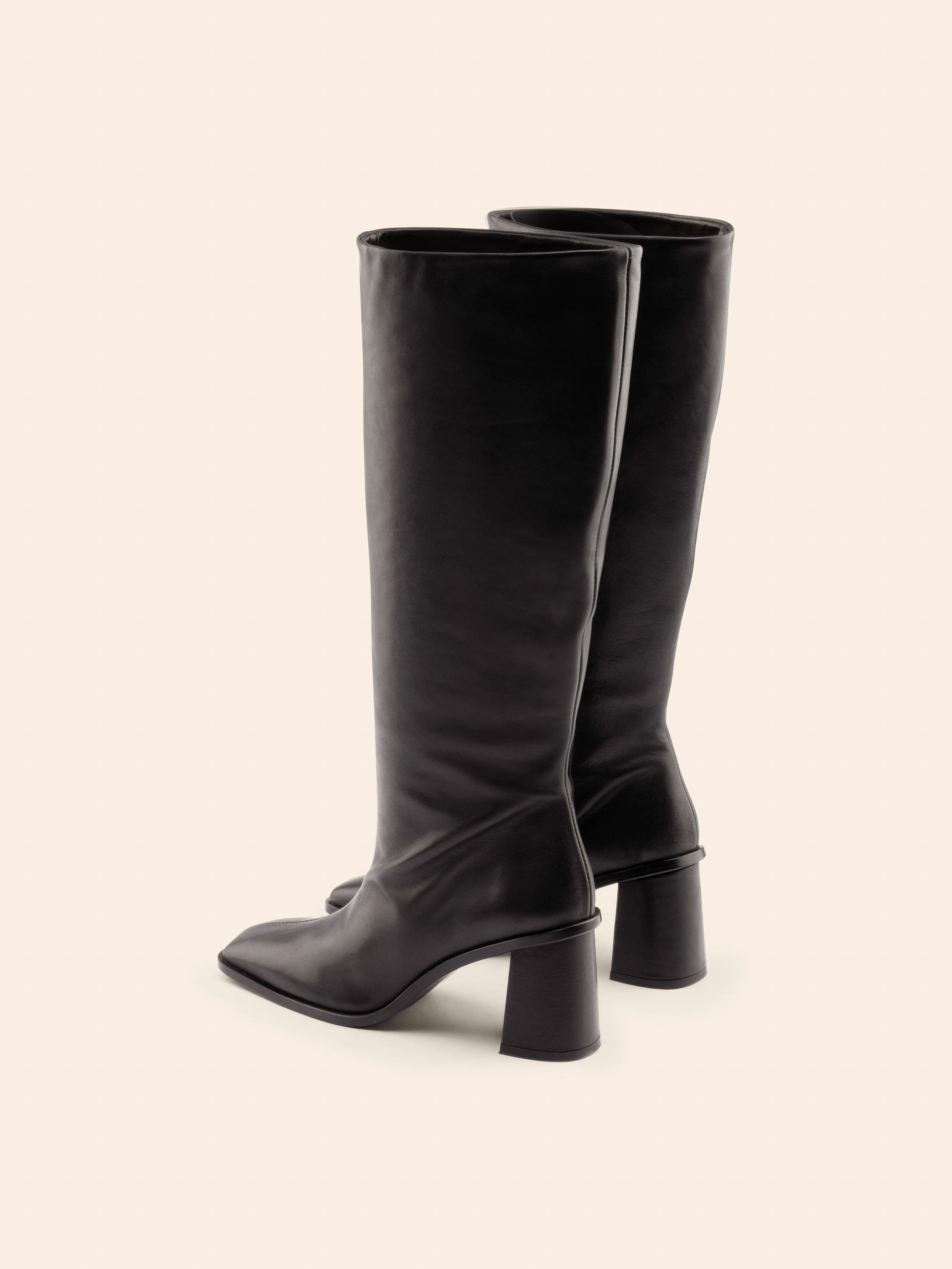 Lorca Wide Large Black Boot