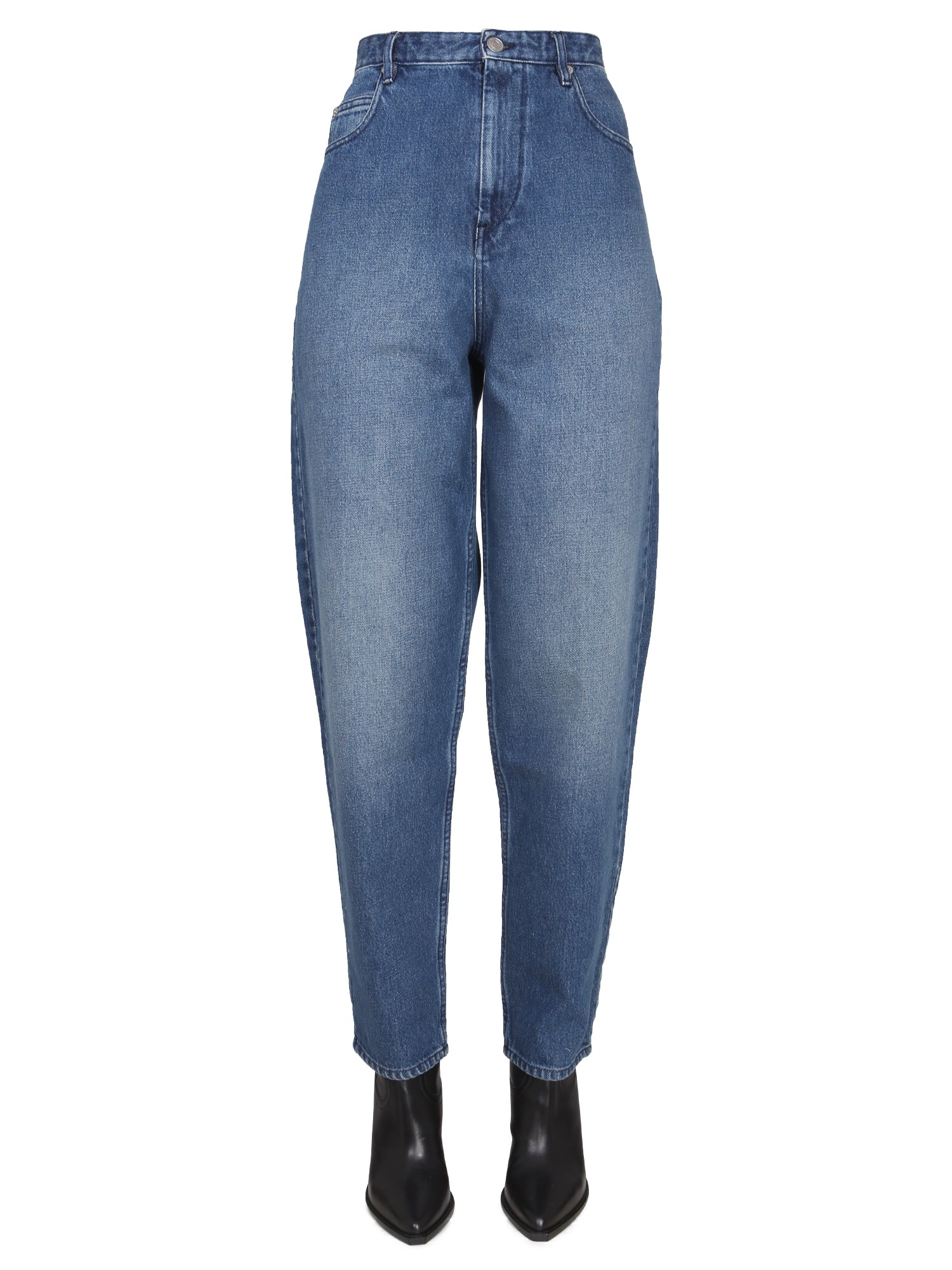 MARANT ÉTOILE    CORSY COTTON DENIM JEANS