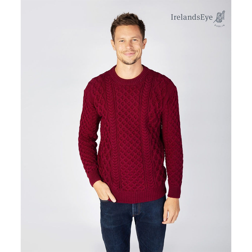 Men's Heavy Honeycomb Pullover Sweater