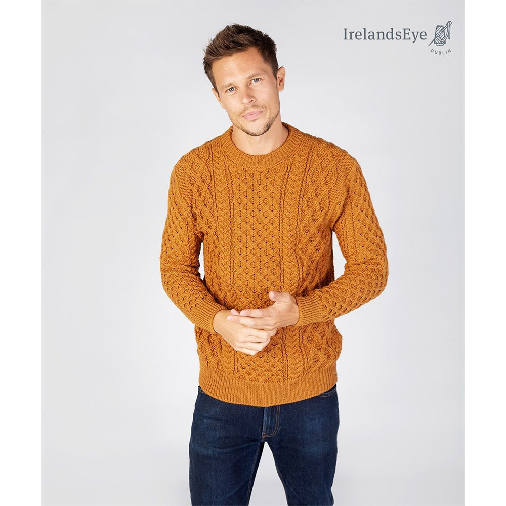 Men's Heavy Honeycomb Pullover Sweater