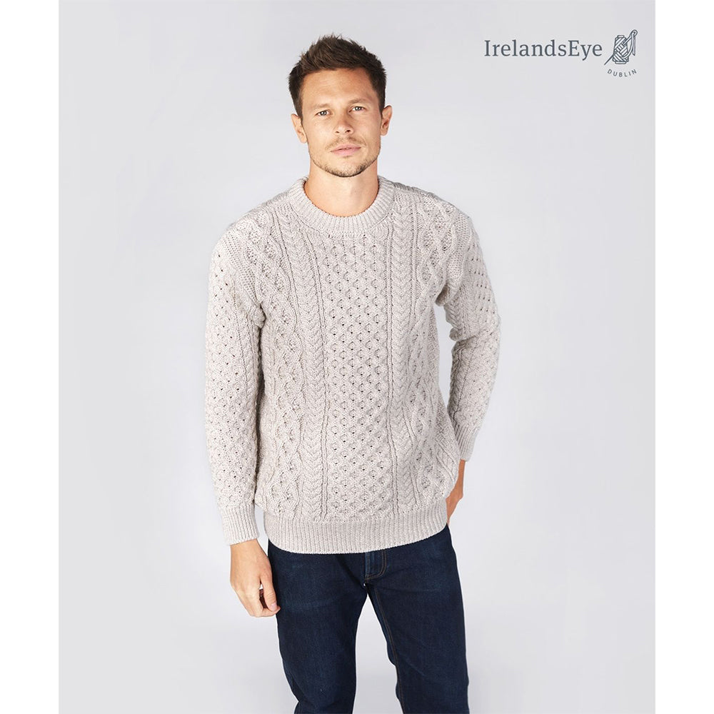 Men's Heavy Honeycomb Pullover Sweater