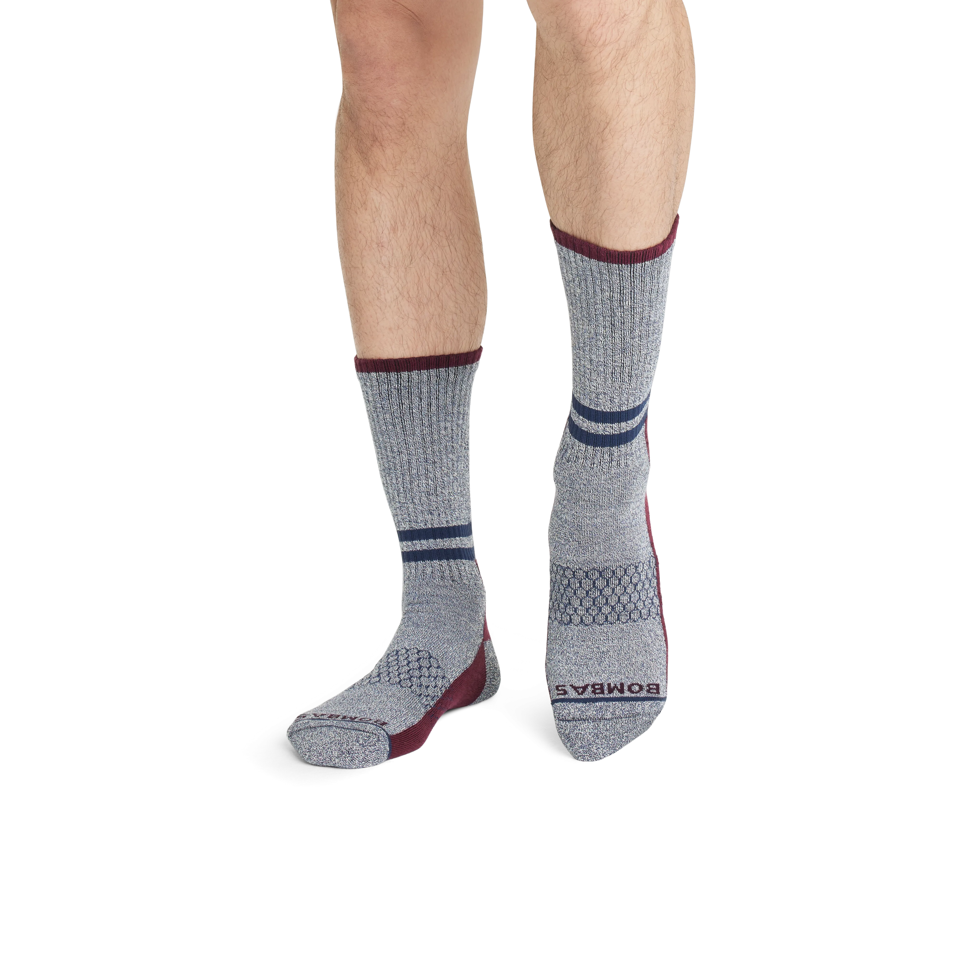 Men's Stripes Calf Socks