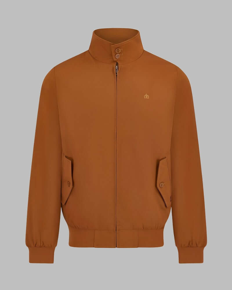 Merc London Harrington Jacket Caramel