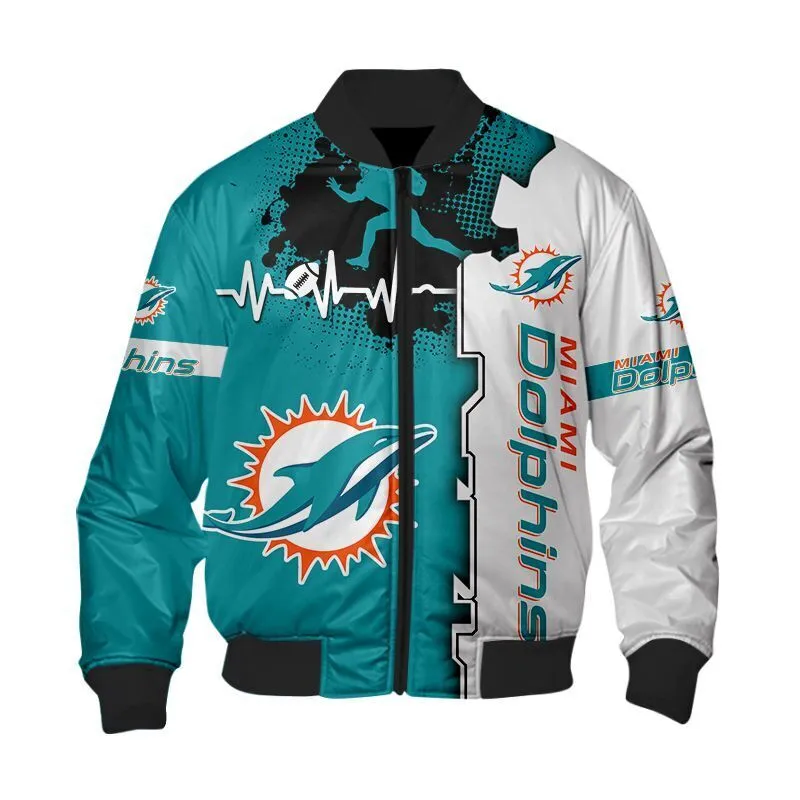 Miami Dolphins Bomber Jacket - William Jacket