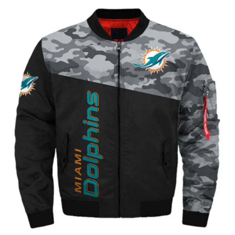 Miami Dolphins Bomber Jacket - William Jacket