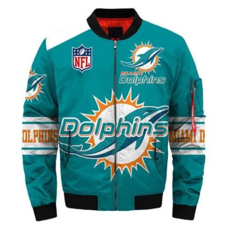 Miami Dolphins Bomber Jacket - William Jacket