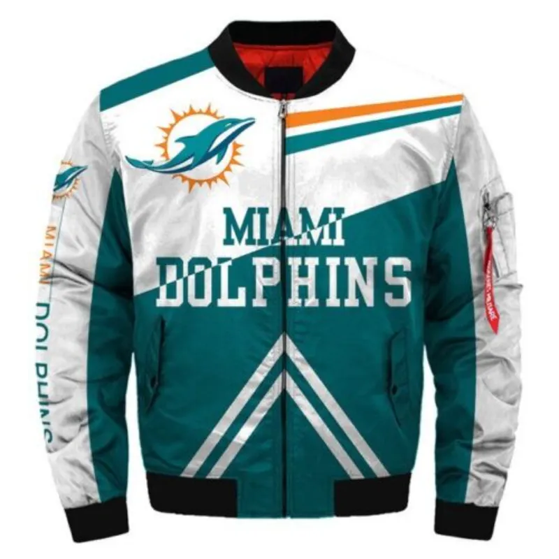 Miami Dolphins Bomber Jacket - William Jacket